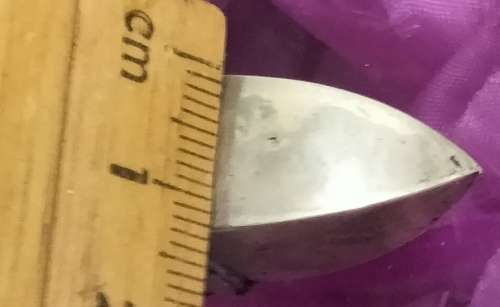 Sterling Silver Handled Button Hook+ Shoe Horn Baluster shape 84 gram