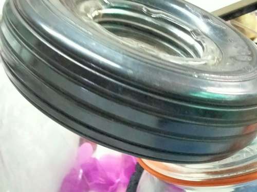 Ashtray - Goodyear aircraft Tyre glass Ashtray repaired Look at my Buy Now listings No Waiting