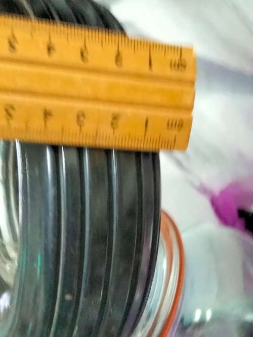 Ashtray - Goodyear aircraft Tyre glass Ashtray repaired Look at my Buy Now listings No Waiting