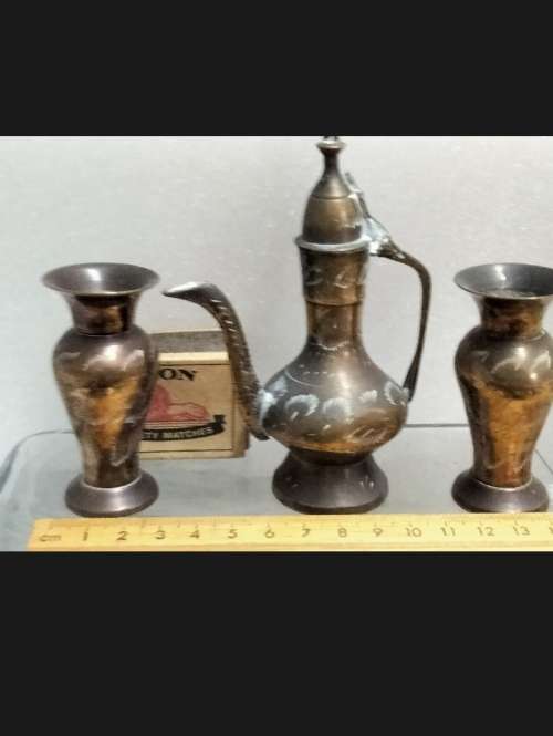 3 Brass Toy`s Printers Tray Ornaments slightly larger LOOK At MY BUY NOW LISTINGS *NO WAITING