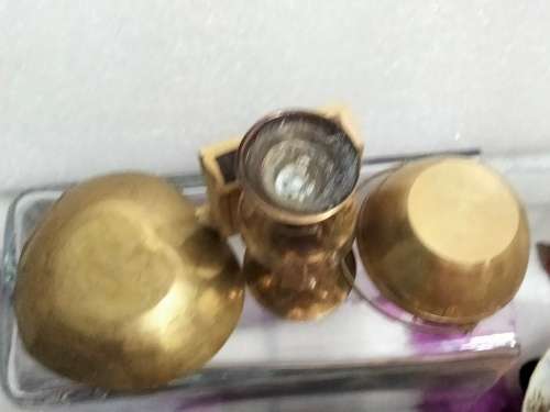 3 Brass Toy`s Printers Tray Ornaments slightly larger Look at my Buy Now listings No Waiting