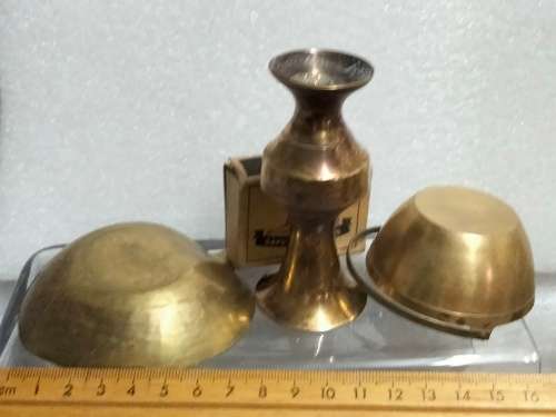 3 Brass Toy`s Printers Tray Ornaments slightly larger Look at my Buy Now listings No Waiting
