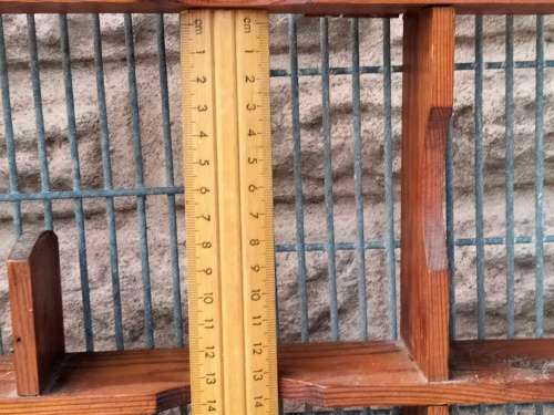 a Whatknot  Vintage Wood shelves Wall hanging  for ornaments Look at my Buy Now listings No Waiting