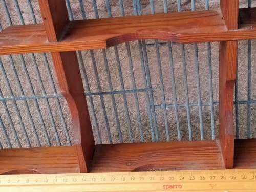 a Whatknot  Vintage Wood shelves Wall hanging  for ornaments Look at my Buy Now listings No Waiting