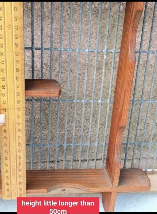 a Whatknot  Vintage Wood shelves Wall hanging  for ornaments Look at my Buy Now listings No Waiting