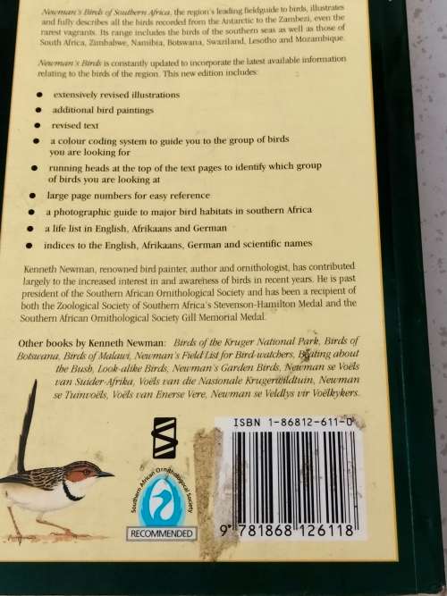 Handbook of tropical aquarium fishes+BIRDS of Southern Africa Pre-owned- LOOK At My BUY NOW NO WAIT