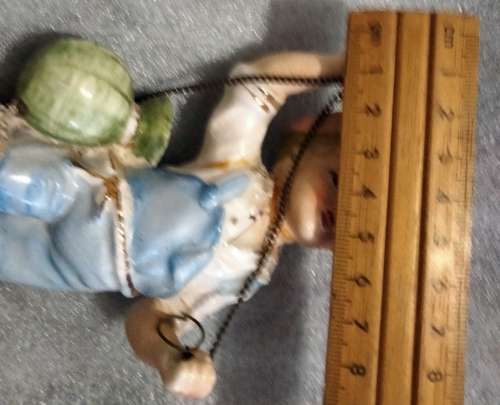 FIGURINES 2 Boys Victorian style Porcelain hand painted LOOK At My BUY NOW * NO WAITING