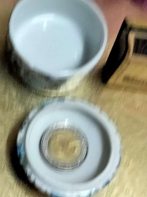 Box Pill  Lidded + Box Trinket no lid Pretty blue flowers  LOOK At My BUY NOW LISTINGS NO WAITING
