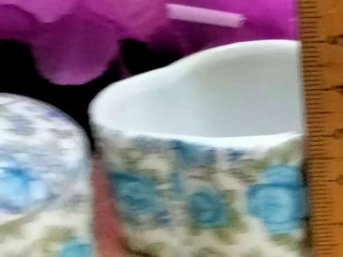 Box Pill  Lidded + Box Trinket no lid Pretty blue flowers  LOOK At My BUY NOW LISTINGS NO WAITING