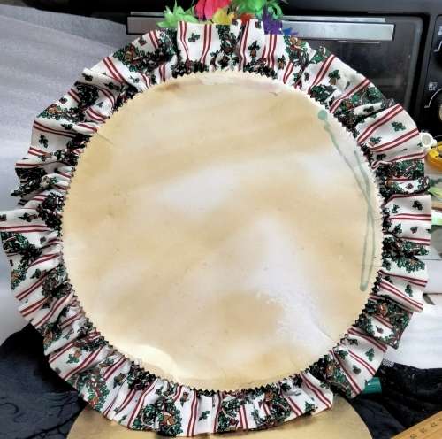 CHRISTMAS WREATH material over frame Scene tree dog boy*LOOK At My BUY NOW items NO WAITING
