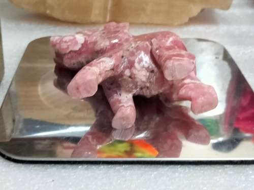 1 Rose Quartz PINK Elephant figurine Small Look at my Buy Now listings No Waiting