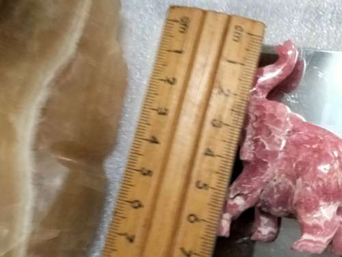 1 Rose Quartz PINK Elephant figurine Small Look at my Buy Now listings No Waiting