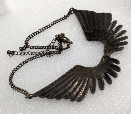 NECKLACE- WINGS Egyptian Goddess wings revival style