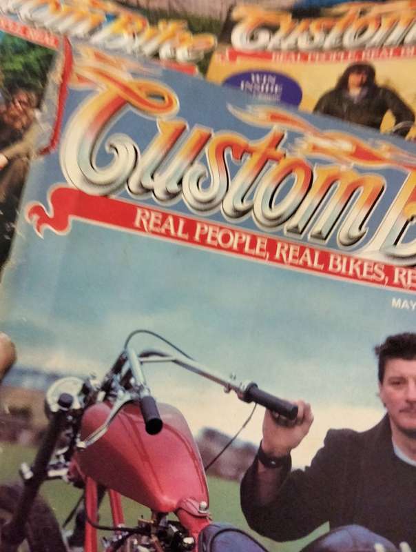 4 Magazines - CUSTOM BIKE - Bikes Magazines Old - LOOK MY Buy NOWitemsNO WAITING