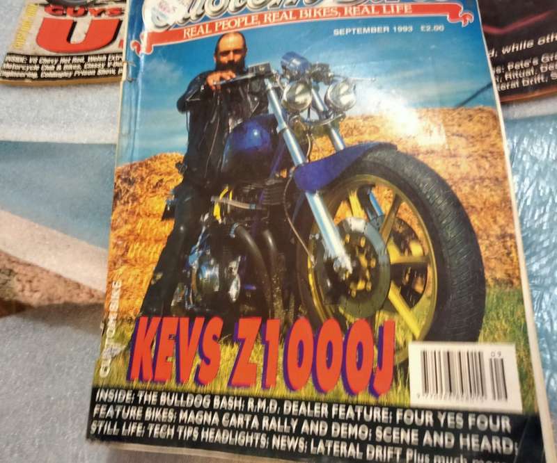 4 Magazines - CUSTOM BIKE - Bikes Magazines Old - LOOK MY Buy NOWitemsNO WAITING