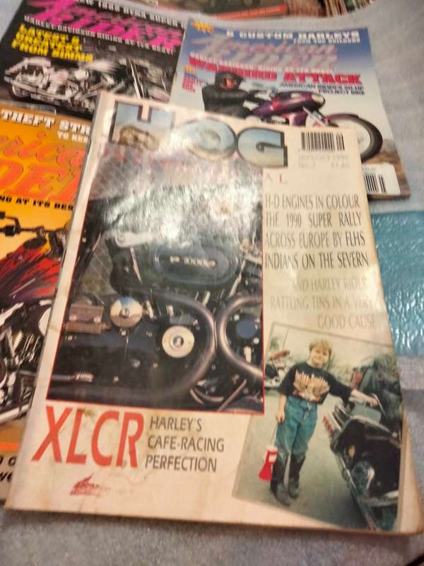 4 Magazines 3 *American Rider + I*HOG - Bikes Magazine`s Old *LOOK MY Buy NOWitemsNO WAITING