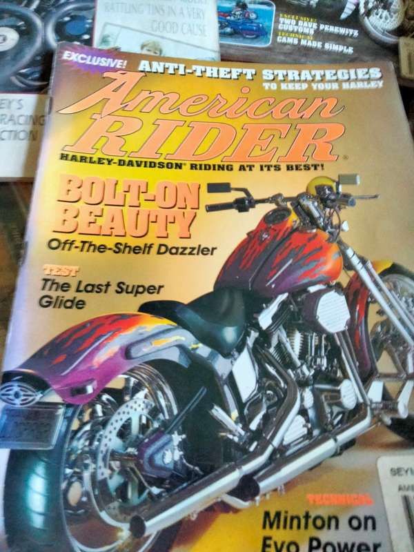 4 Magazines 3 *American Rider + I*HOG - Bikes Magazine`s Old *LOOK MY Buy NOWitemsNO WAITING