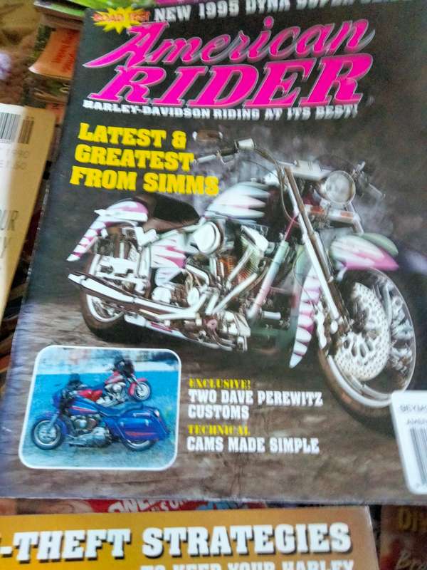 4 Magazines 3 *American Rider + I*HOG - Bikes Magazine`s Old *LOOK MY Buy NOWitemsNO WAITING