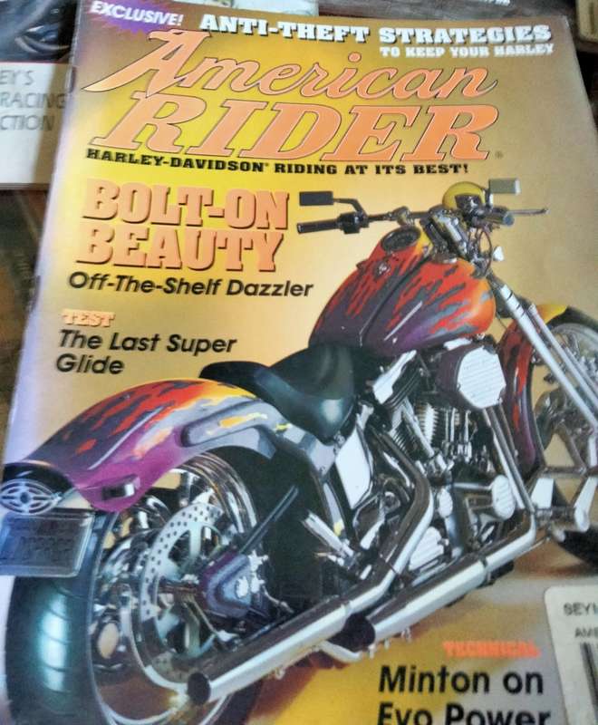 4 Magazines 3 *American Rider + I*HOG - Bikes Magazine`s Old *LOOK MY Buy NOWitemsNO WAITING