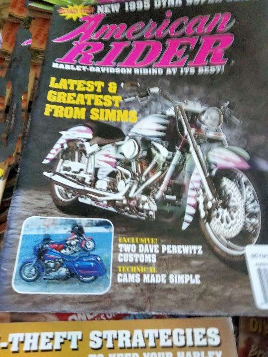 4 Magazines 3 *American Rider + I*HOG - Bikes Magazine`s Old *LOOK MY Buy NOWitemsNO WAITING
