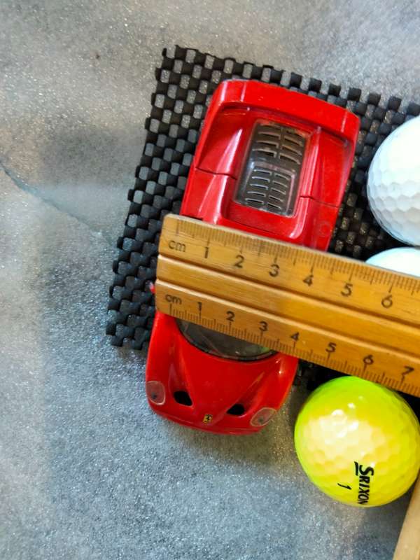 12 Toys Ferrari F50 9721 Die Cast Car+Darts+Golf balls+Mini ICC cricket bat2003