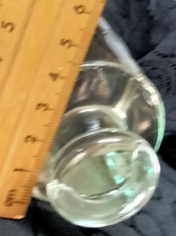 WEIGHT  1 kg Glass Apothecary weight used in Laboratory  LOOK At My BUY NOW LISTINGS*NO WAITING