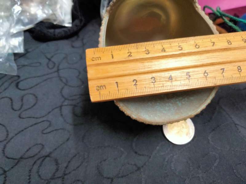 SUGAR BOWL Brass Coal Scuttle has pretty floral design LOOK At My BUY NOW LISTINGS NO WAITING