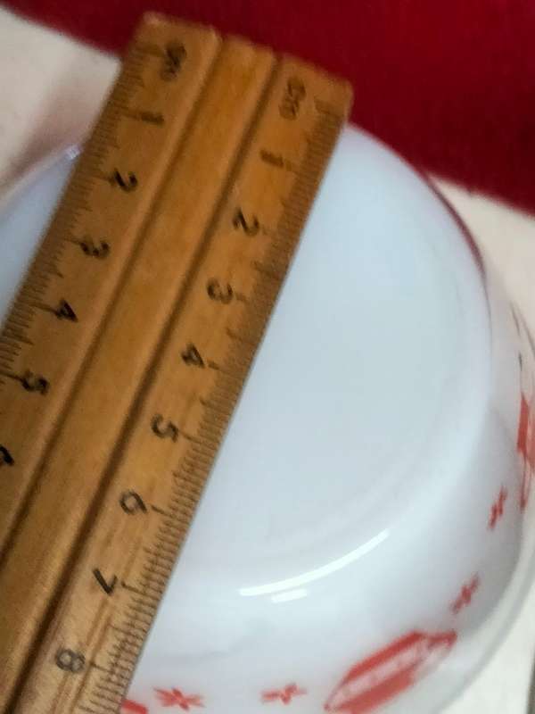 2 Milk Glass Mixing Bowls Decor Novelty - Look at my Buy Now listings No Waiting