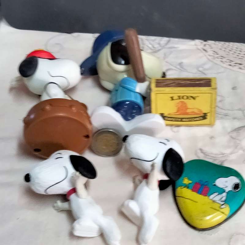 McDonald`s figurines SNOOPY Pirate Base Ball player 2 Same Look at my Buy Now listings No Waiting