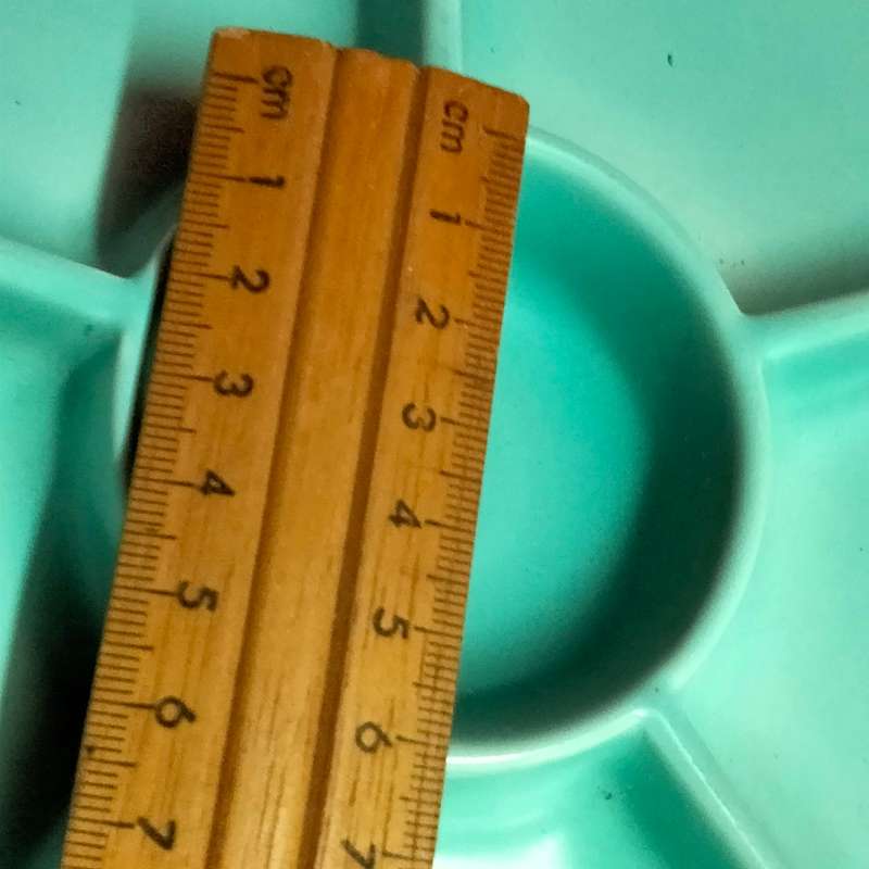 POOLE  Pottery Hors D`ouvres Tray `ICE GREEN`LOOK At All My BUY NOW LISTINGS NO WAITING