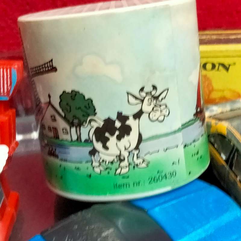 Sound Moo in a Voice Box Plastic Can