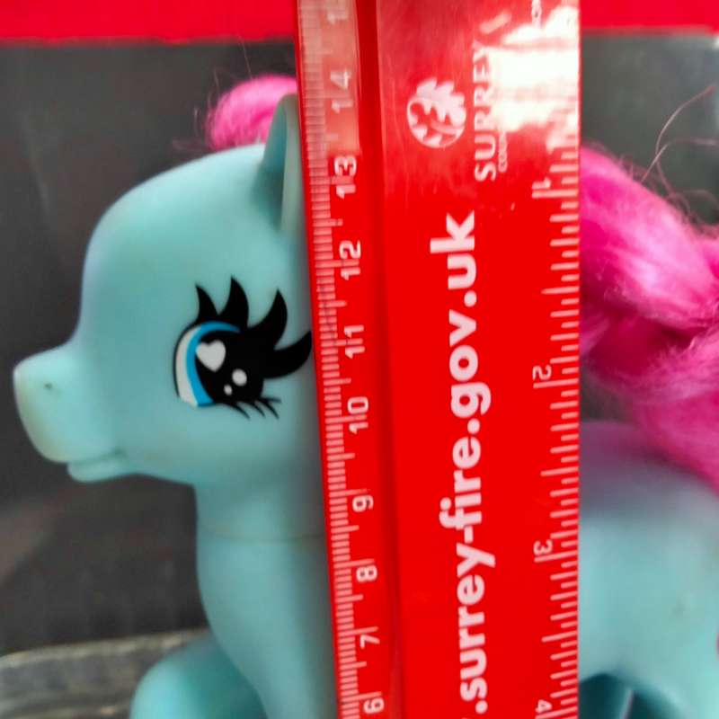 My little Pony Large H. 14cm Blue body Pink Hair Stamp L16 - China Look at my Buy Now listings No Wa