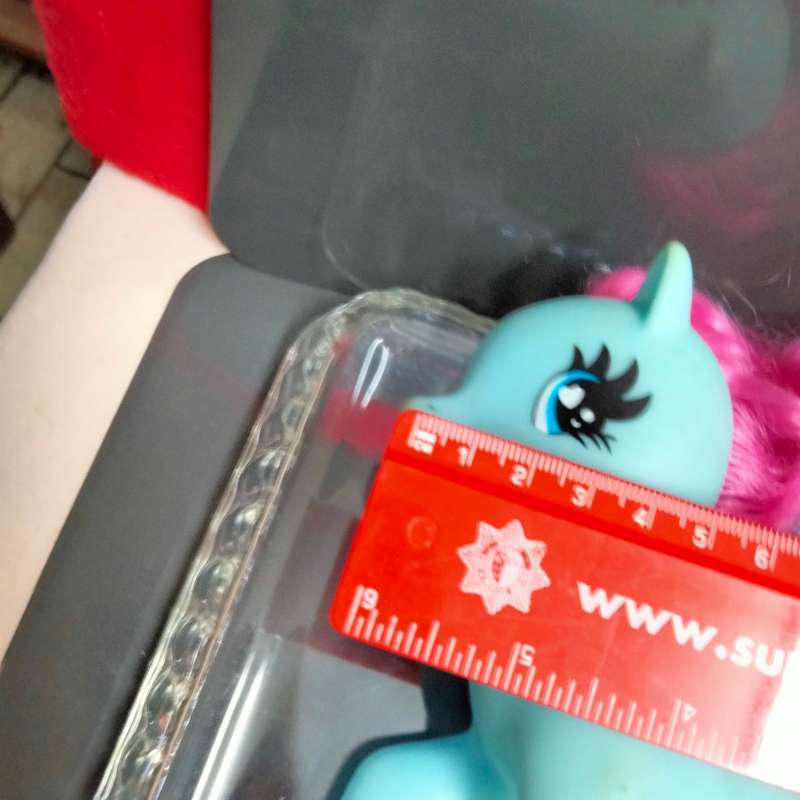 My little Pony Large H. 14cm Blue body Pink Hair Stamp L16 - China Look at my Buy Now listings No Wa