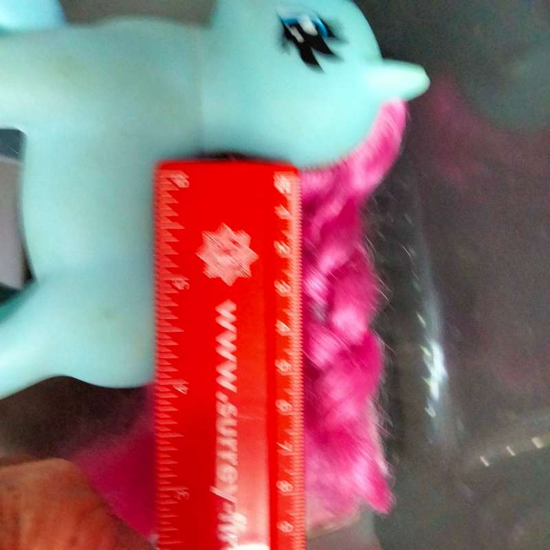 My little Pony Large H. 14cm Blue body Pink Hair Stamp L16 - China Look at my Buy Now listings No Wa
