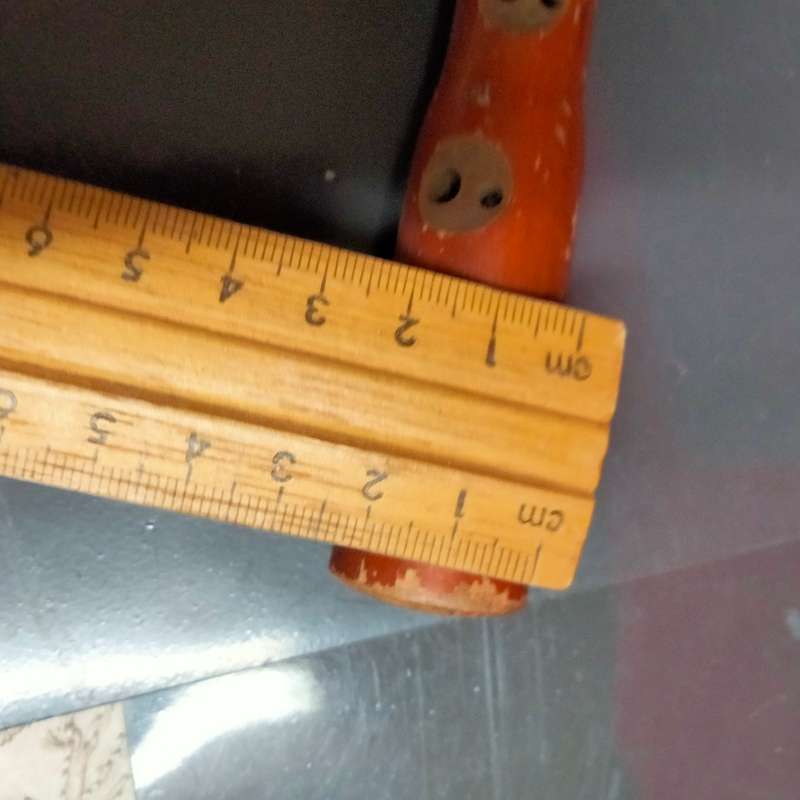Vintage German made Hohner *Suctio Wood+Resin Mouth piece *Working* Note Wood has lost coating
