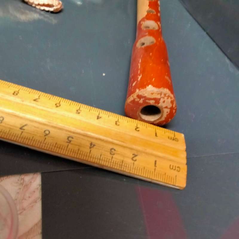 Vintage German made Hohner *Suctio Wood+Resin Mouth piece *Working* Note Wood has lost coating