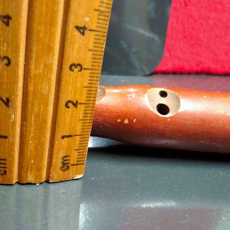 Vintage German made Hohner *Suctio Wood+Resin Mouth piece *Working* Note Wood has lost coating