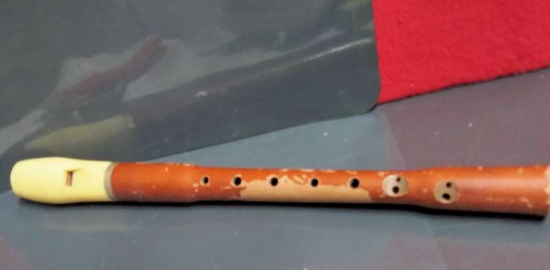Vintage German made Hohner *Suctio Wood+Resin Mouth piece *Working* Note Wood has lost coating