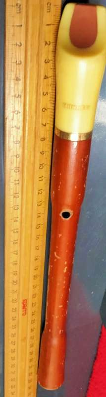 Vintage German made Hohner *Suctio Wood+Resin Mouth piece *Working* Note Wood has lost coating
