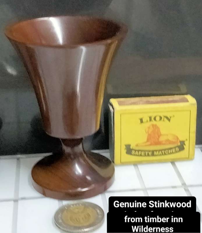 genuine Stinkwood from in Wilderness Chalice