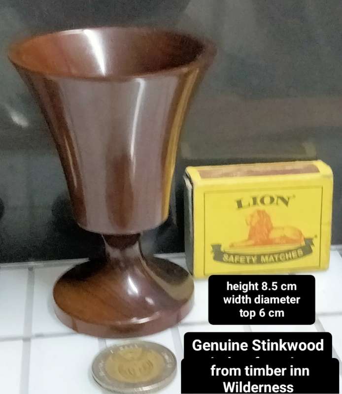 genuine Stinkwood from in Wilderness Chalice