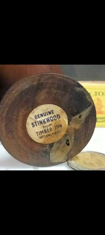 genuine Stinkwood from in Wilderness Chalice