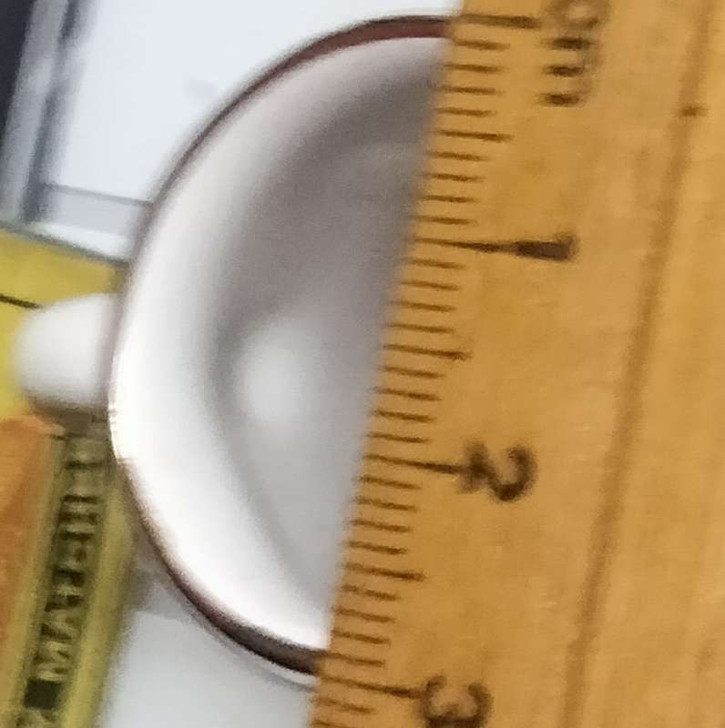 Tot Measures porcelain picture of horse + rider