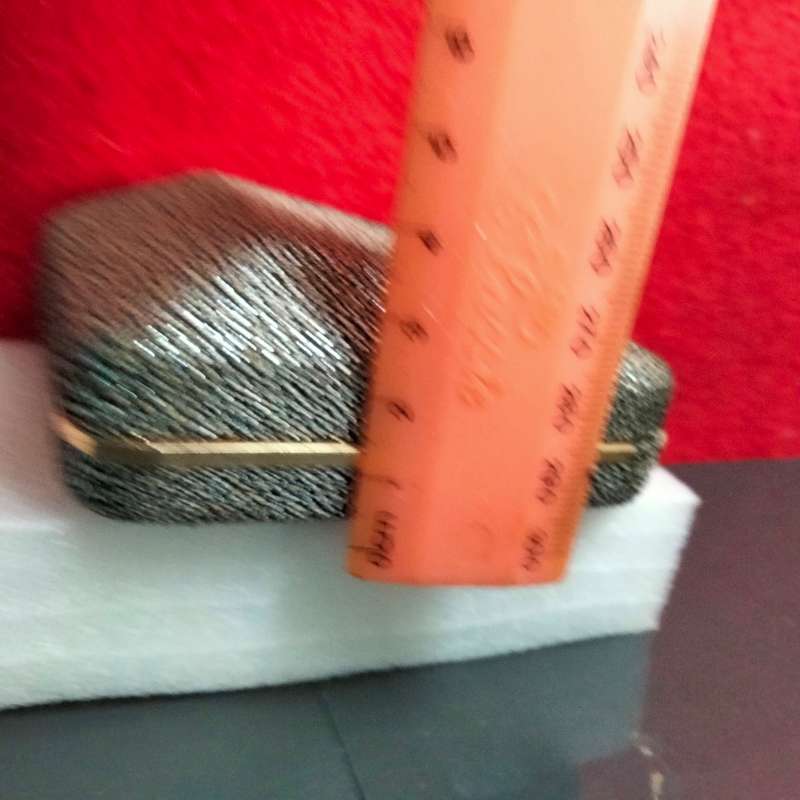 Gold filled leaf brooch 14 KT + box vintage