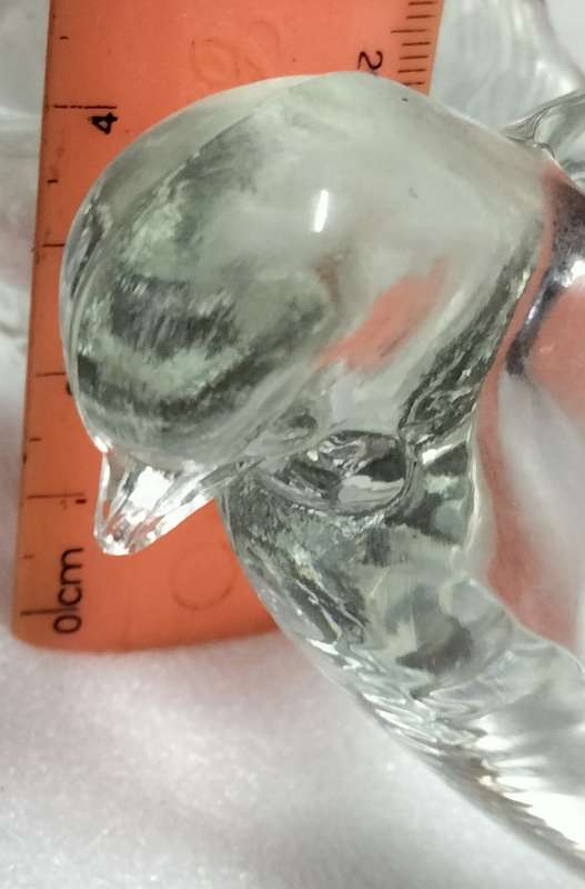 2 Classy!Candle holder Glass BIRD INDIANA  LOOK At My BUY NOW Items NO WAITING