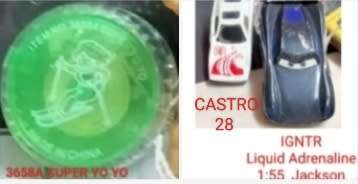 1 IGNTR Liquid Adrenaline PIXAR Disney Jackson+ CASTRO White Red 28 on+Super Yo Yo green