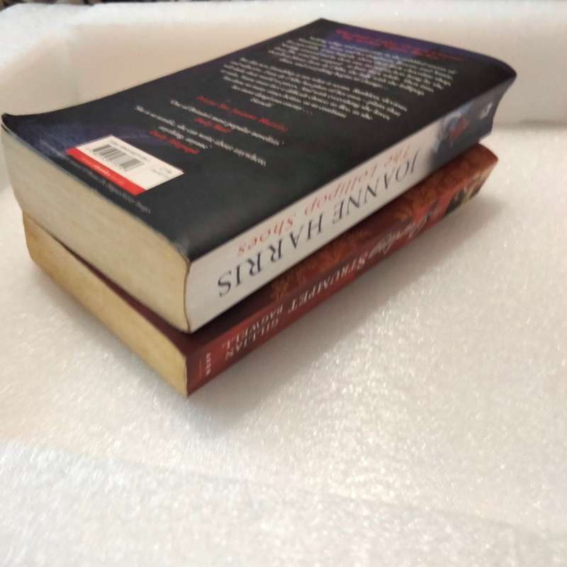 2 Books Author Joanne Harris Lollipop Shoes + Gillian Bagwell DARLING STRUMPET  Soft cover Pre-owned