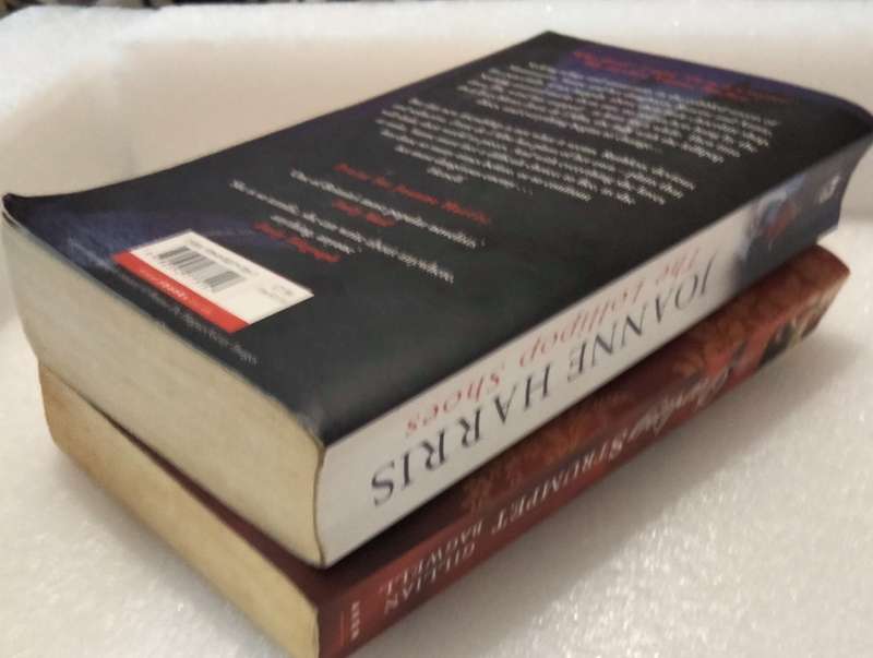 2 Books Author Joanne Harris Lollipop Shoes + Gillian Bagwell DARLING STRUMPET  Soft cover Pre-owned