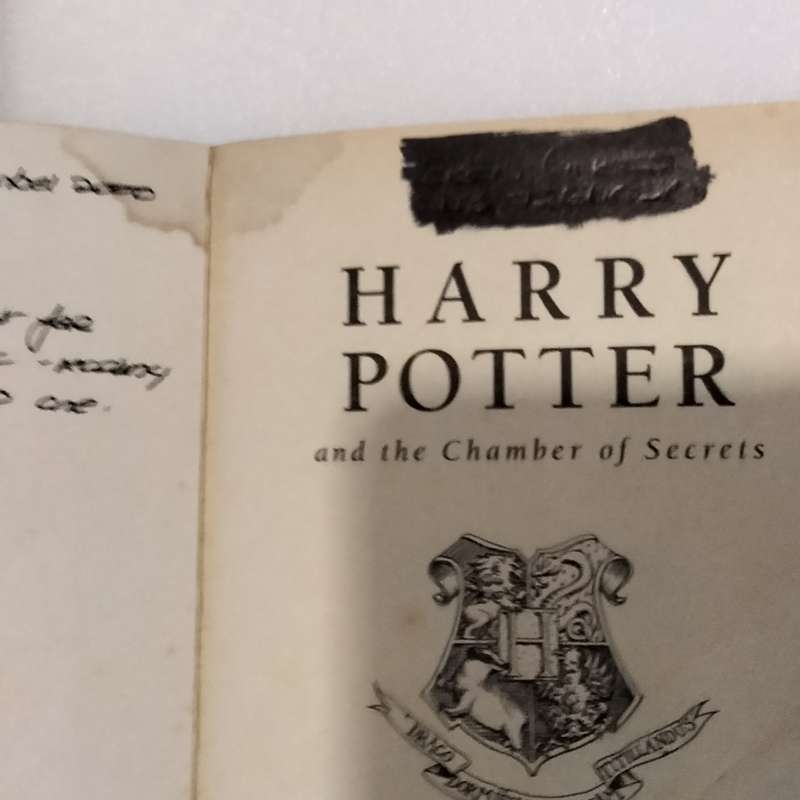 Book and the Chamber of Secrets J K Rowling BOOK  Harry Potter pre owned- Soft cover PB 1998