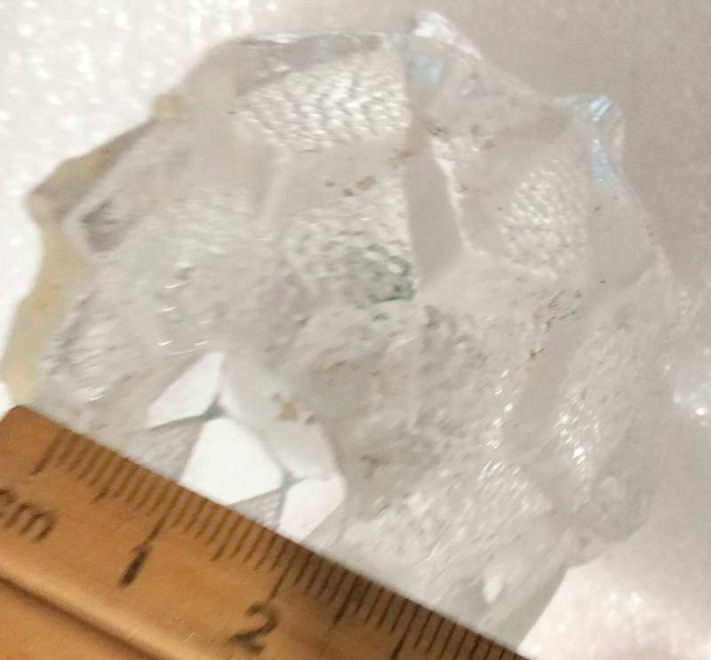 ORREFORS Sweden Crystal Artichoke votive Candle holder solid w. 386 grams